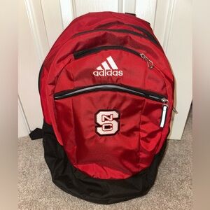 Adidas unisex NC State embroidered backpack